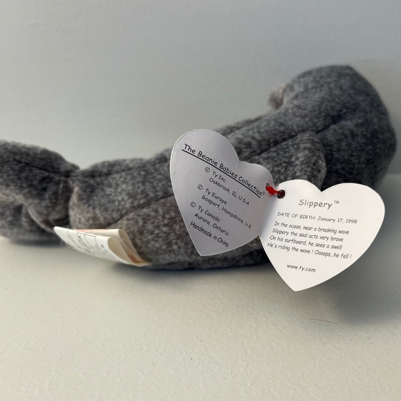 NWT Ty Set of 7 Sea Creatures Beanie Babies/ Teenie Beanies - Picture 6 of 12